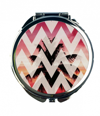 กระจกพิมพ์รูป Happy land Mirror